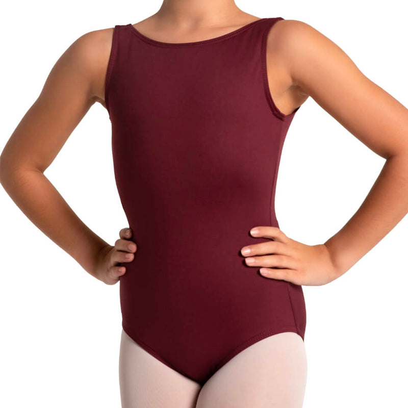V Back Pinch Tank Leotard