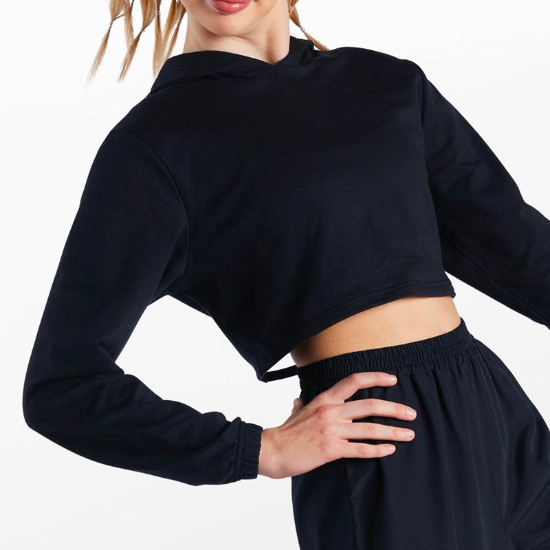 Cutout Laced Back Hoodie