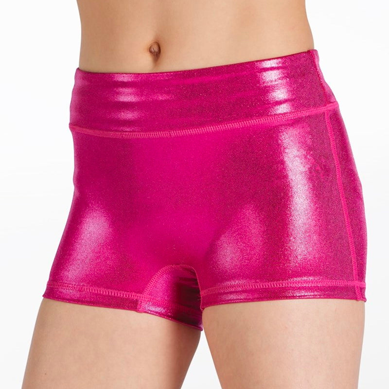 Metallic Gymnastics Short