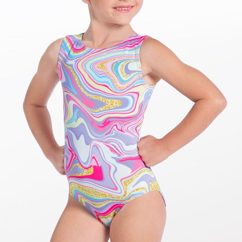 Happy Print Tank Leotard