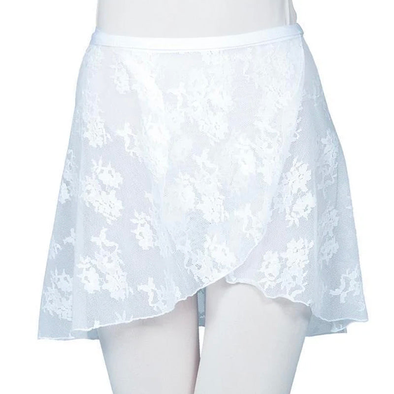 Stretch Lace Wrap Skirt