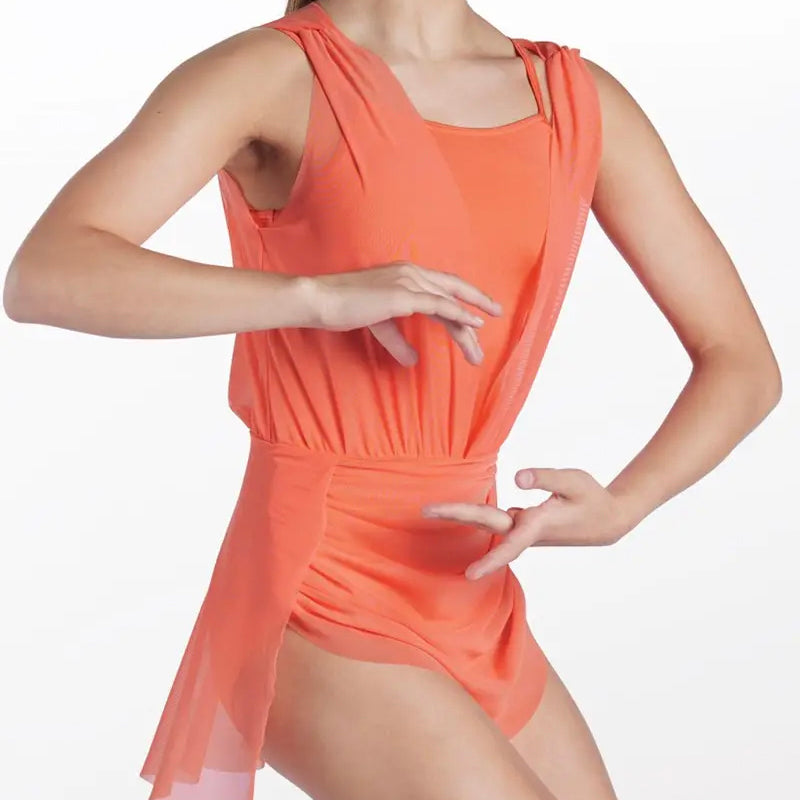Mesh Overlay Dress