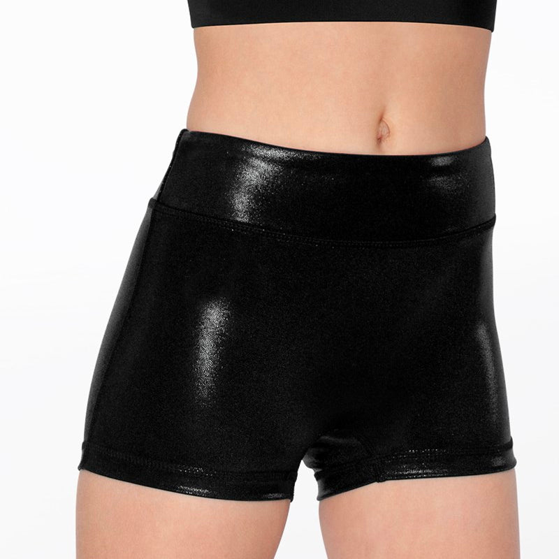 Metallic Gymnastics Short