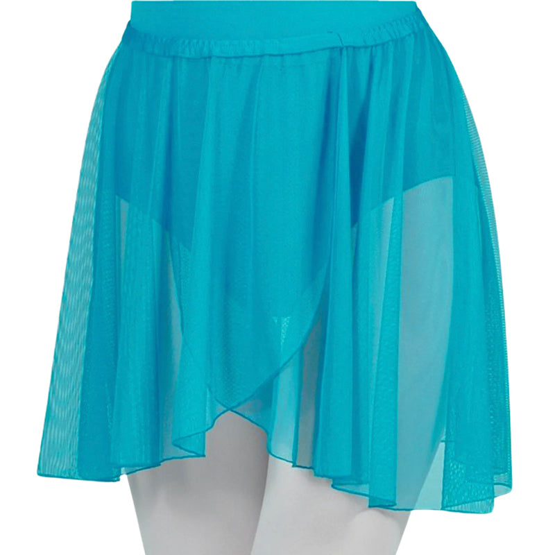 Pull-On Wrap Skirt