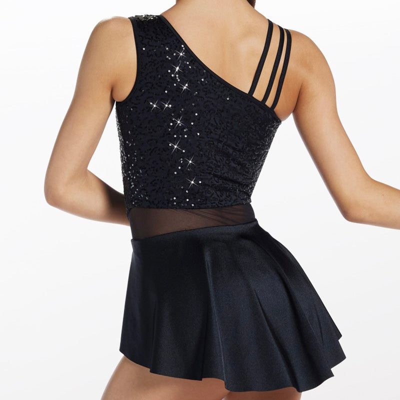 Sequin Back Panel Leotard