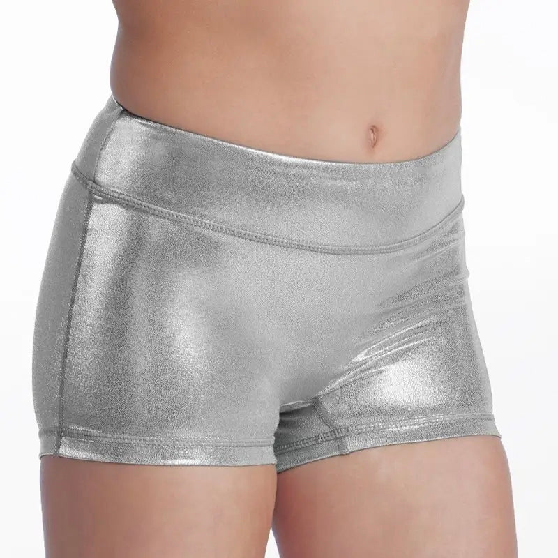 Metallic Gymnastics Short