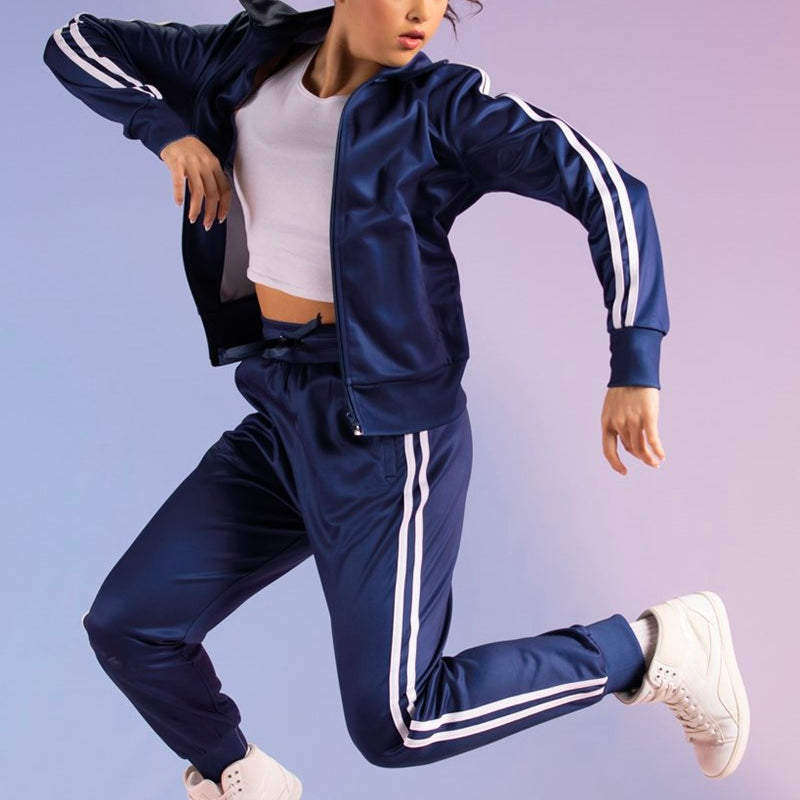 Side Stripe Jacket and Pant Set