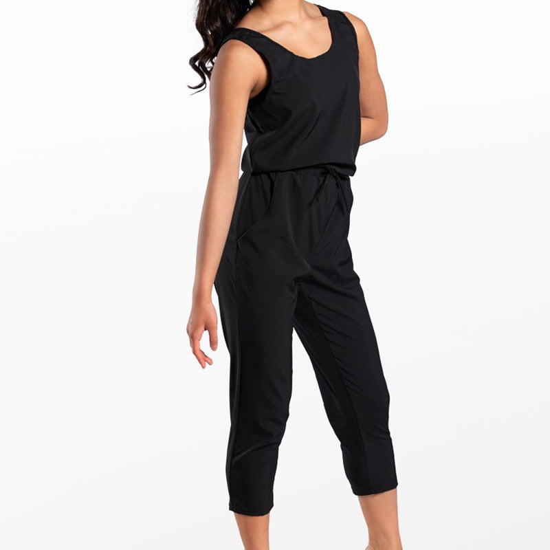 Woven Tech Jumpsuit