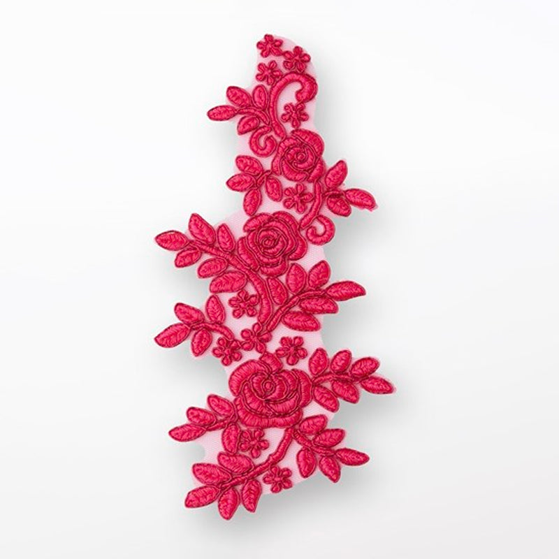 Metallic Floral Applique