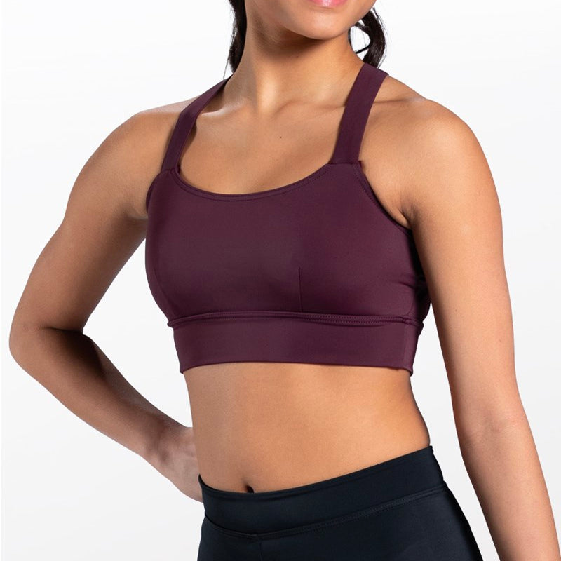 Wide Crisscross Back Crop