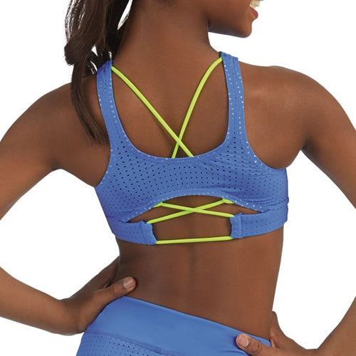 Lace Up Back Crop