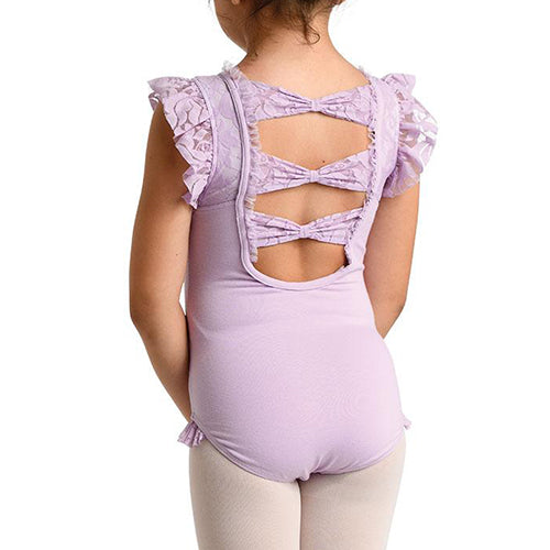 Lace Tank Bow Back Leotard