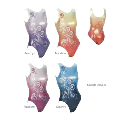 Sublimated Swirl Leotard