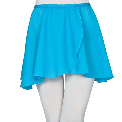 Pull-On Wrap Skirt