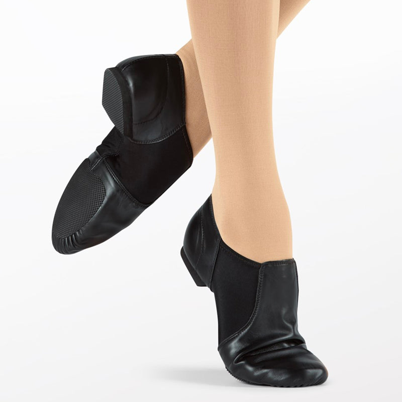 Leather Slip-on Jazz Shoe (Caramel)