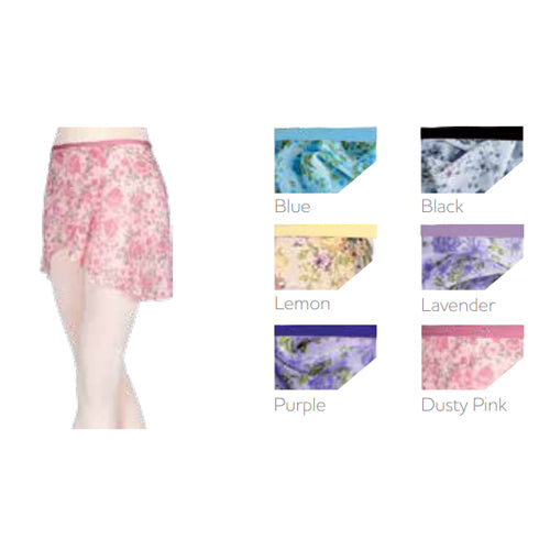 Floral Wrap Skirt
