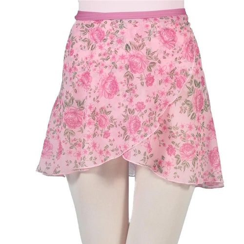Floral Wrap Skirt