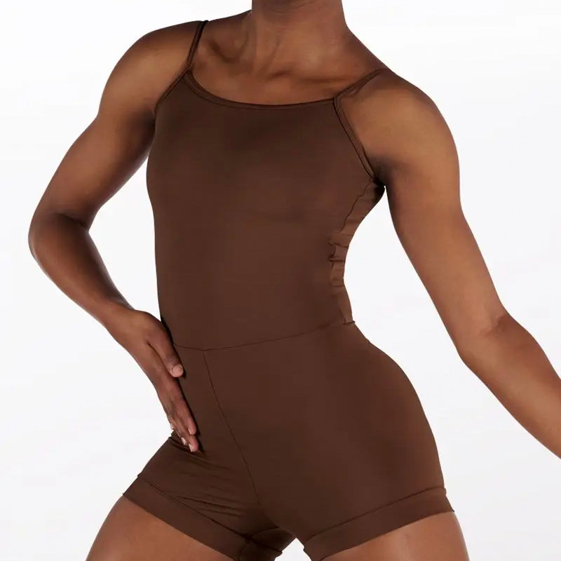 Skin-tones Camisole Biketard