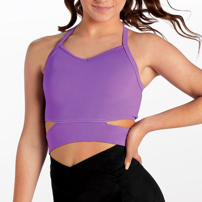 Cutout Detail Crop Top