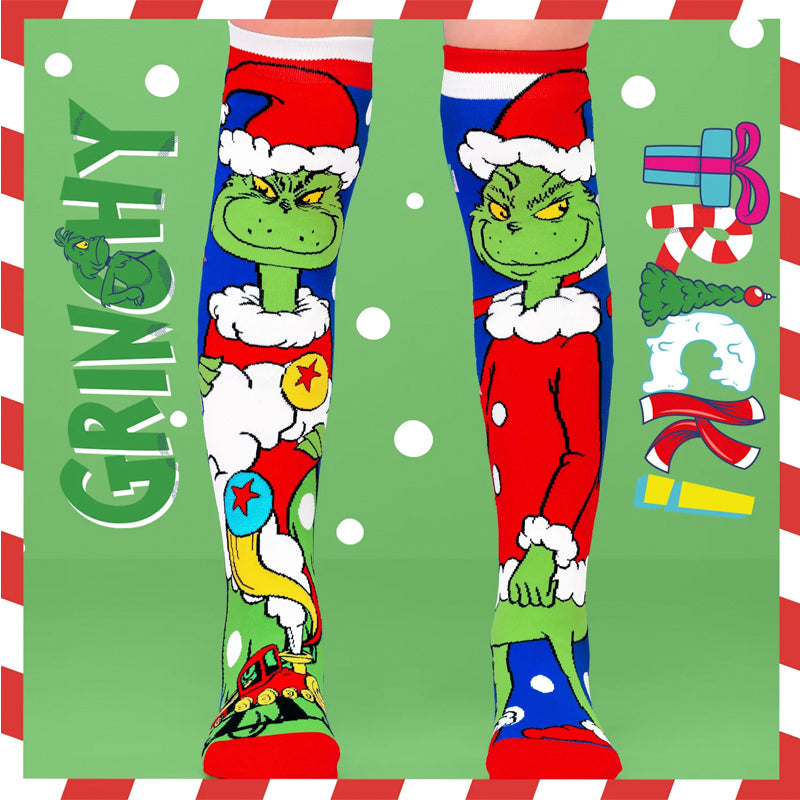 Grinchy Trick Socks