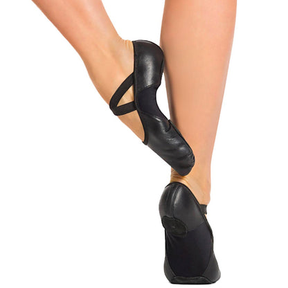 Hanami Leather Ballet Shoe (Black)