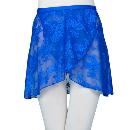 Stretch Lace Wrap Skirt