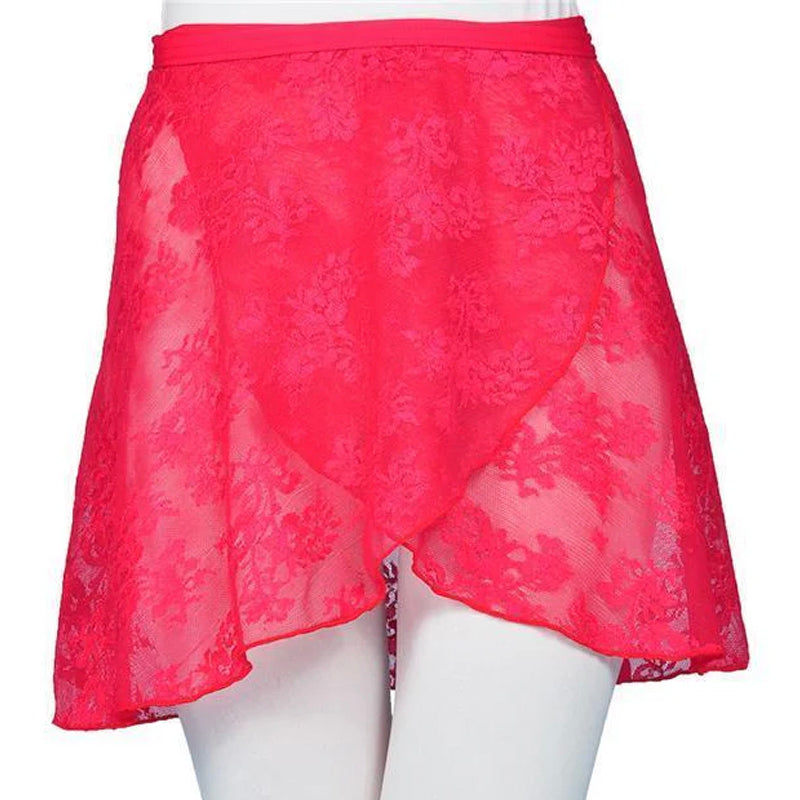 Stretch Lace Wrap Skirt