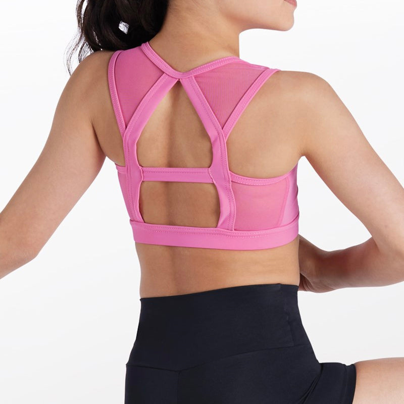 Mesh Back Bra Top