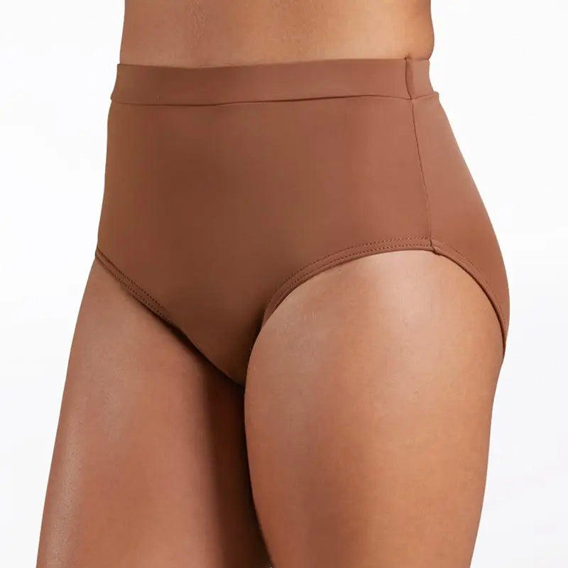 Skin-tones Natural High Leg Brief