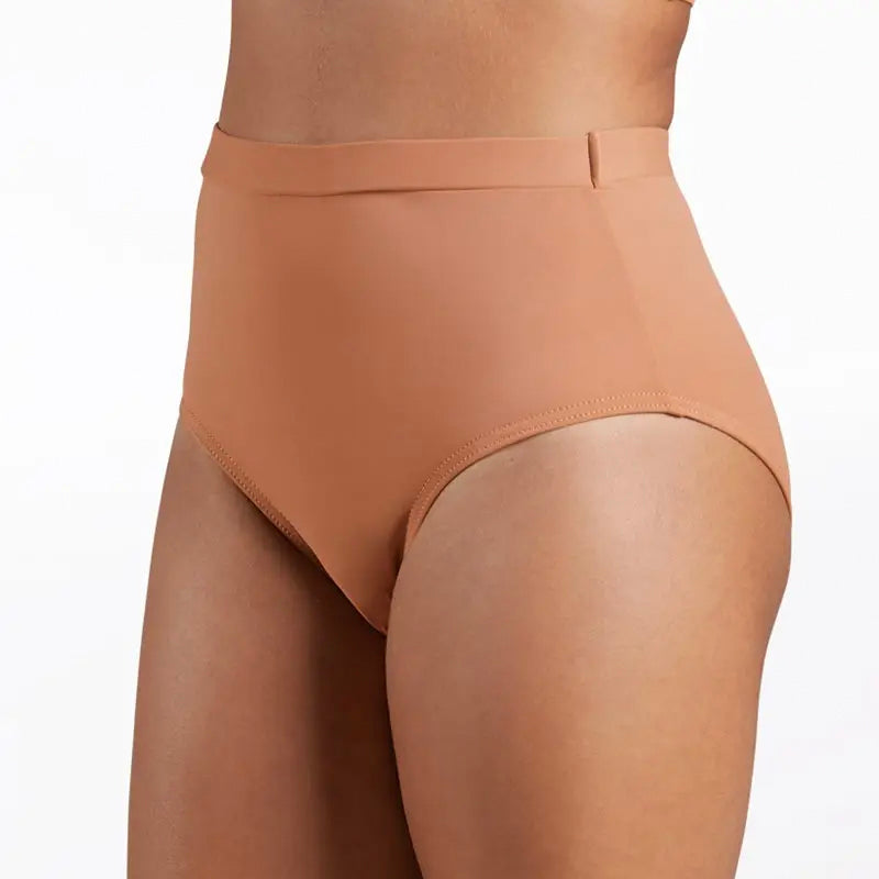 Skin-tones Natural High Leg Brief