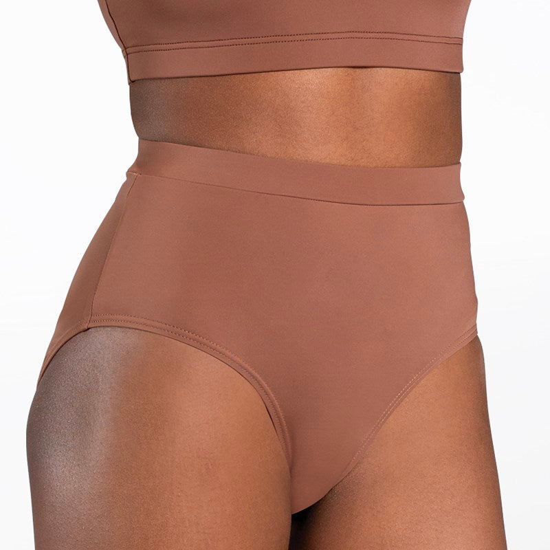 Skin-tones Natural High Leg Brief