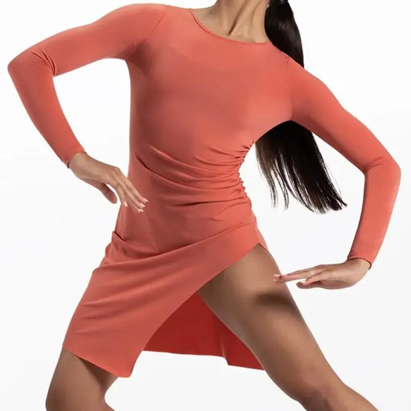 Ruched Matte Jersey Overdress