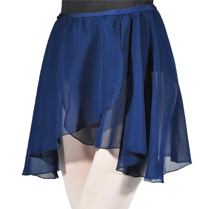 Pull-On Wrap Skirt