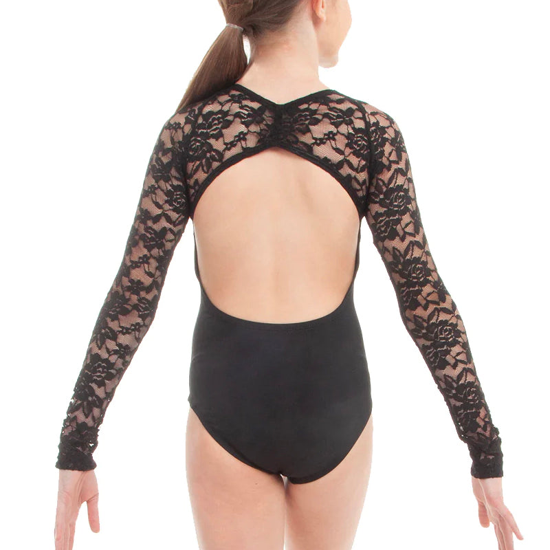 Plunge Lace Leotard