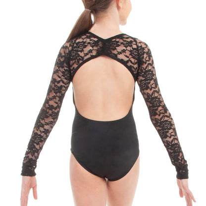 Plunge Lace Leotard