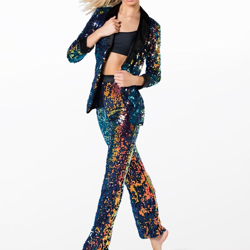 Oil Slick Sequin Suit