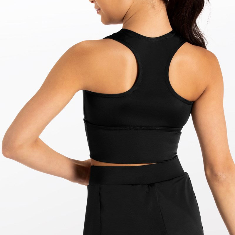 Longline Racerback Crop Top