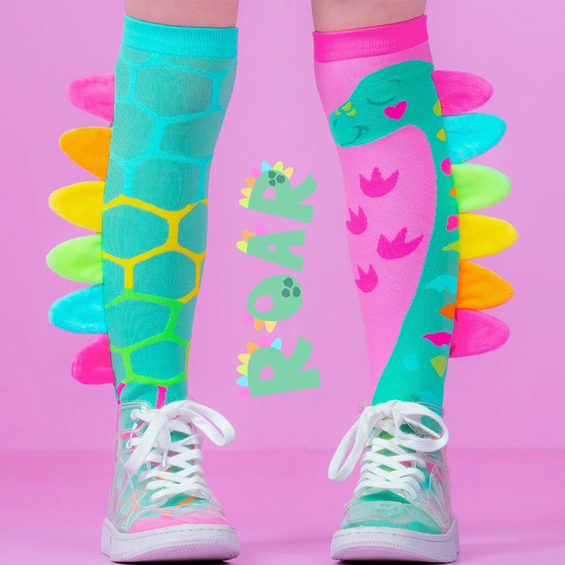 Roar Dinosaur Socks