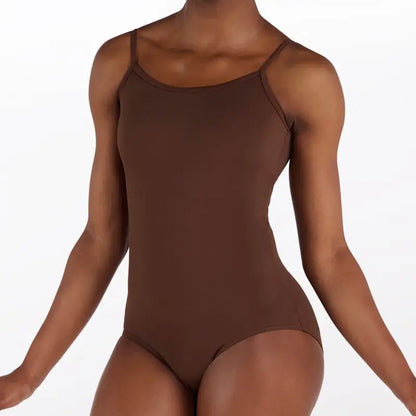 Skin-tones Low Back Camisole Leotard