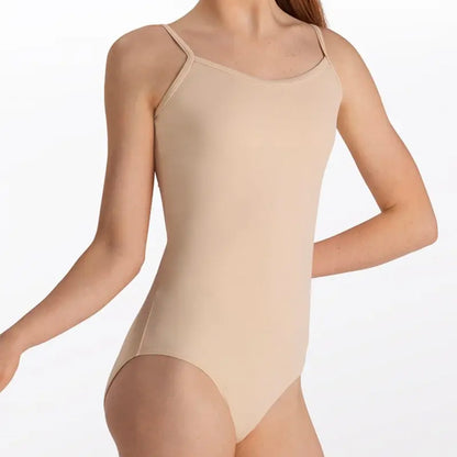 Skin-tones Low Back Camisole Leotard