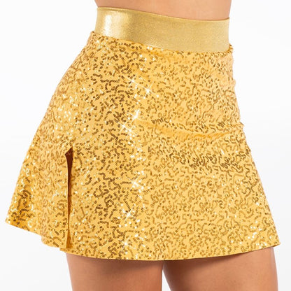 Sequin Performance Skirt