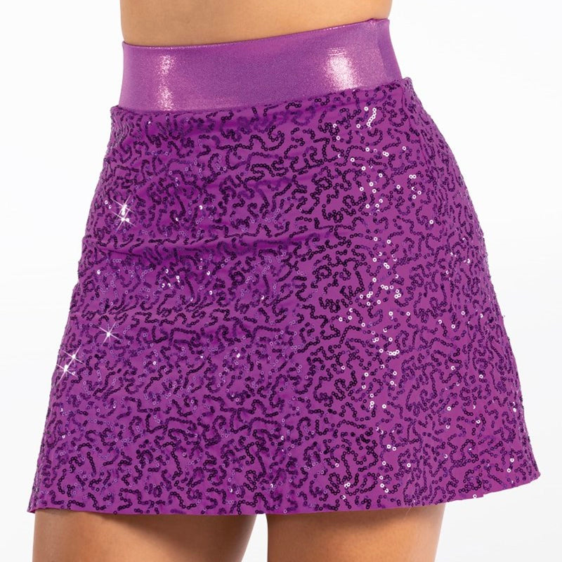 Sequin Performance Skirt