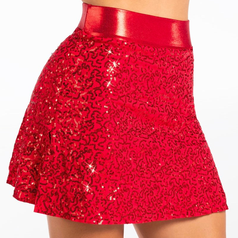 Sequin Performance Skirt