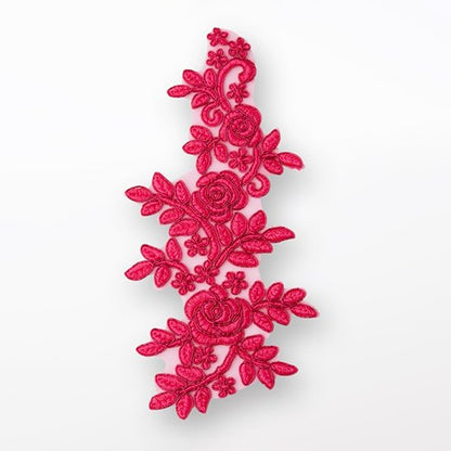 Metallic Floral Applique