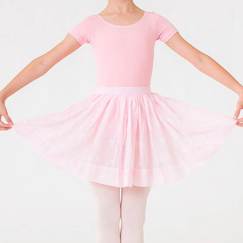 Ballet Shoe Print Skirt