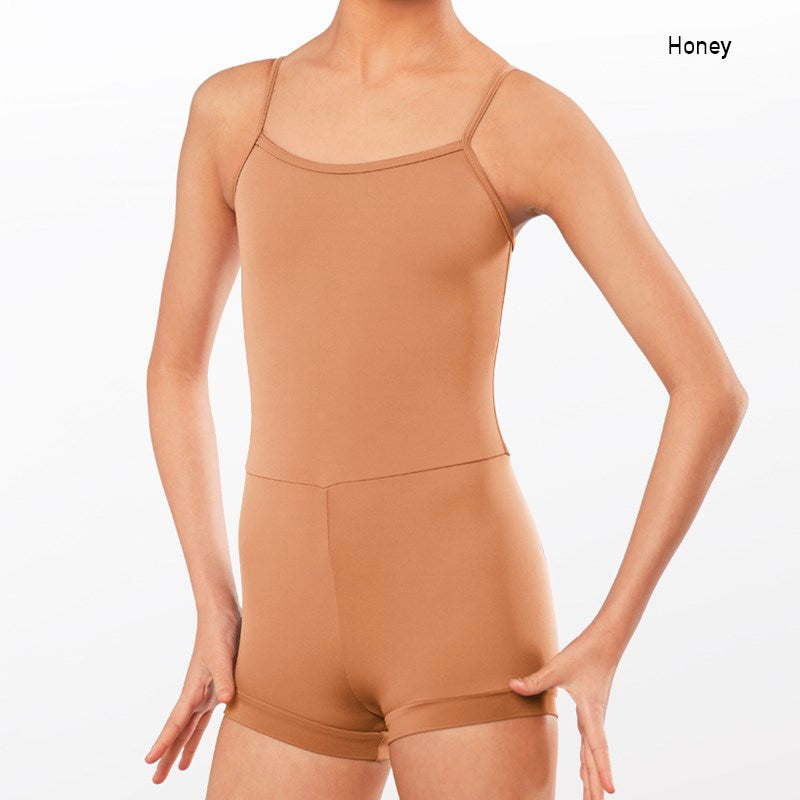 Skin-tones Camisole Biketard