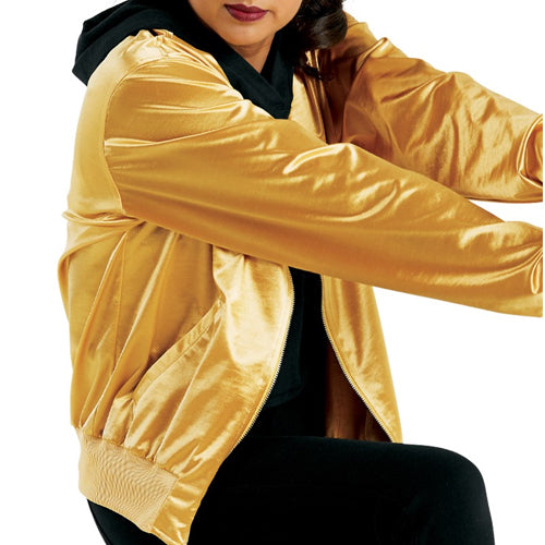 Satin Bomber Jacket (Unisex)