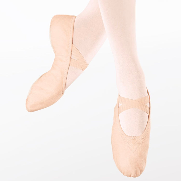 Canvas Split-Sole Ballet Shoe