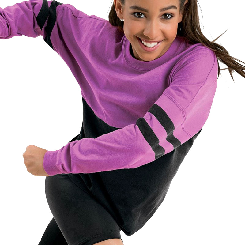 Oversized Colour Block Top