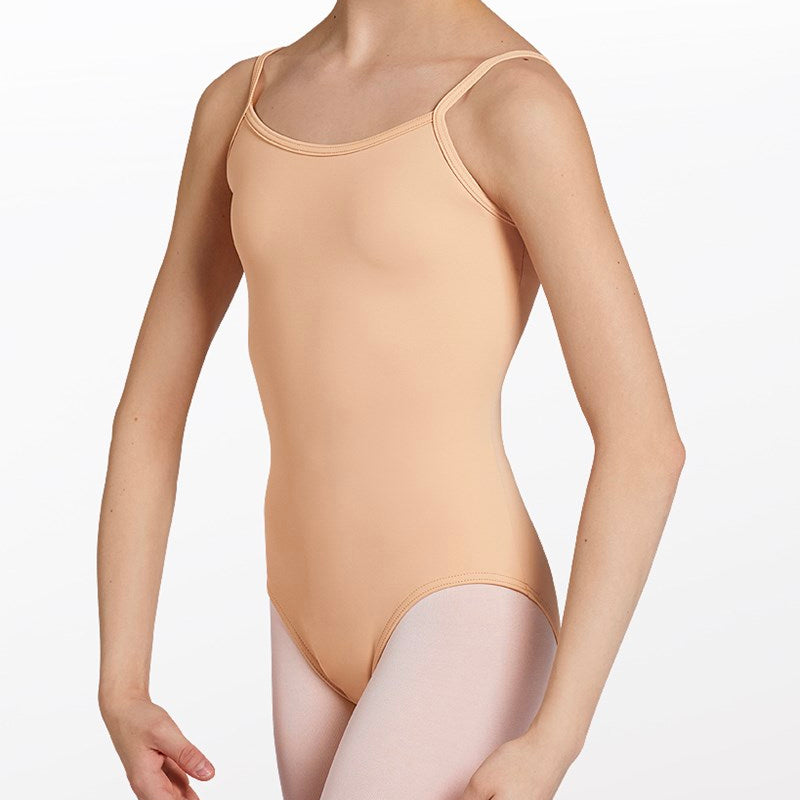 Skin-tones High Back Camisole Leotard